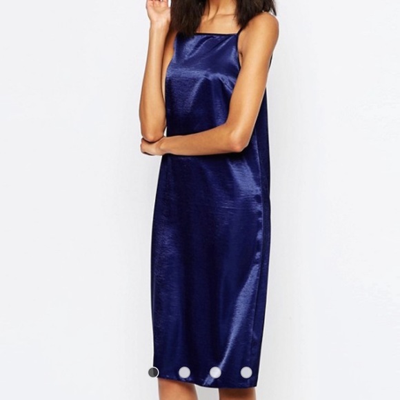 ASOS Dresses & Skirts - Brand new! ASOS hammered satin midi dress ASOS Dresses & Skirts - Brand new! ASOS hammered satin midi dress